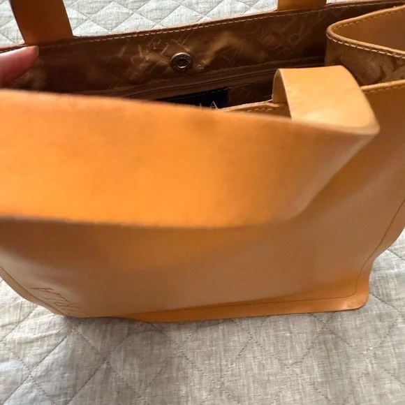 Furla Brown Leather Tote Bag - Picture 11 of 13